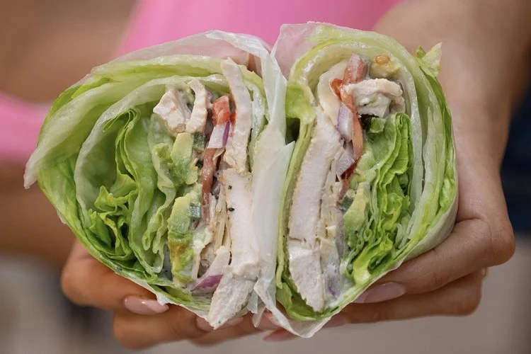Chicken Caesar Salad Wrap