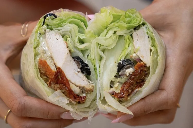 Mediterranean Chicken Wrap