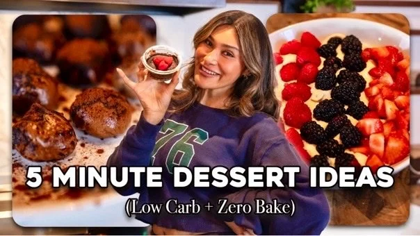 3 No Bake Desserts You Can Make in 5 Minutes!