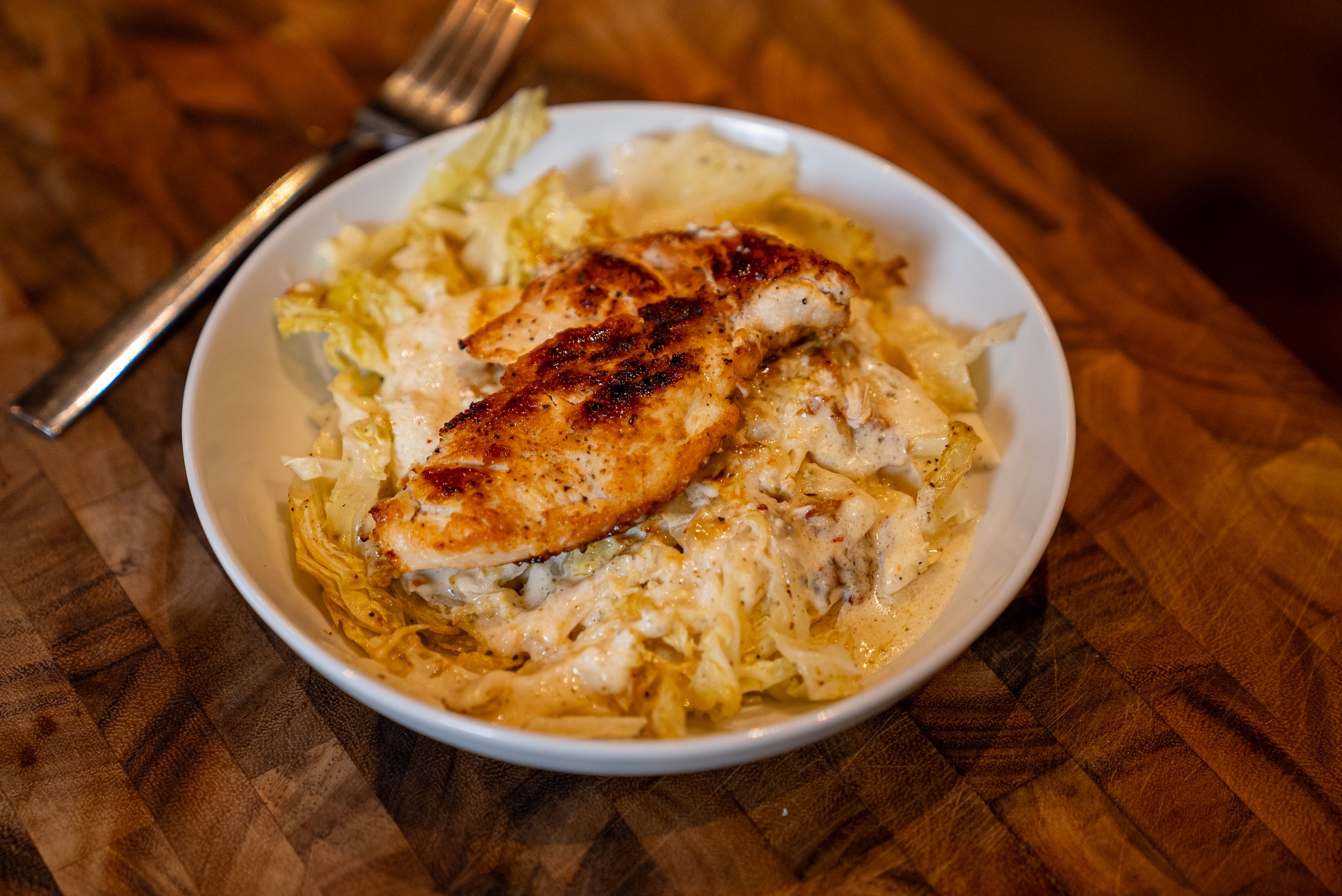1 Ingredient Pasta (High Protein Alfredo)