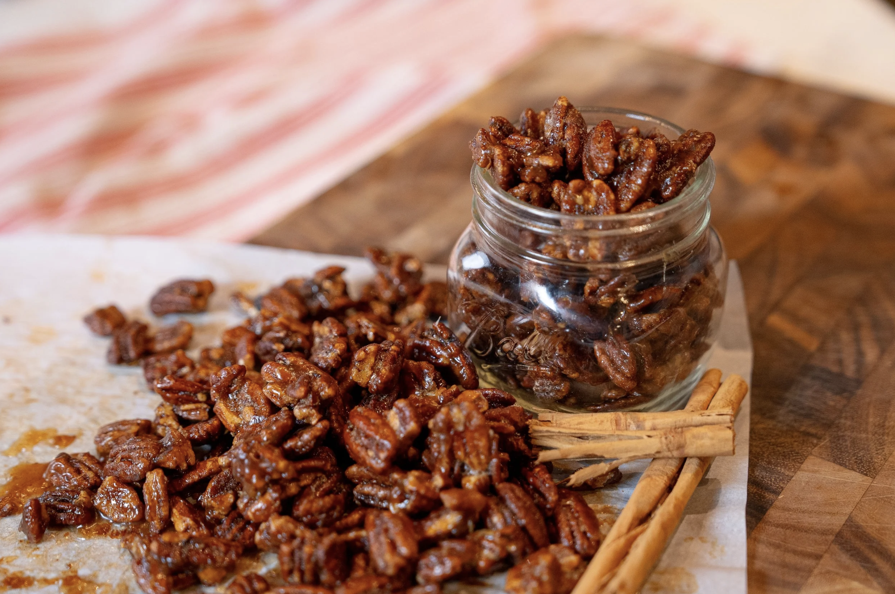 Zero Sugar Candied Pecans