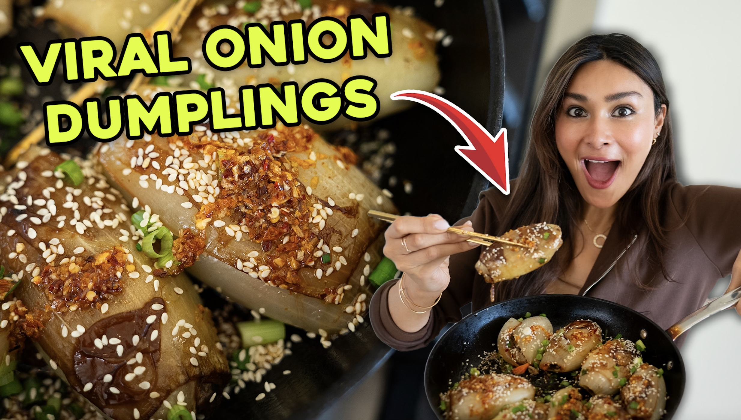 Stuffed Onion Dumplings 