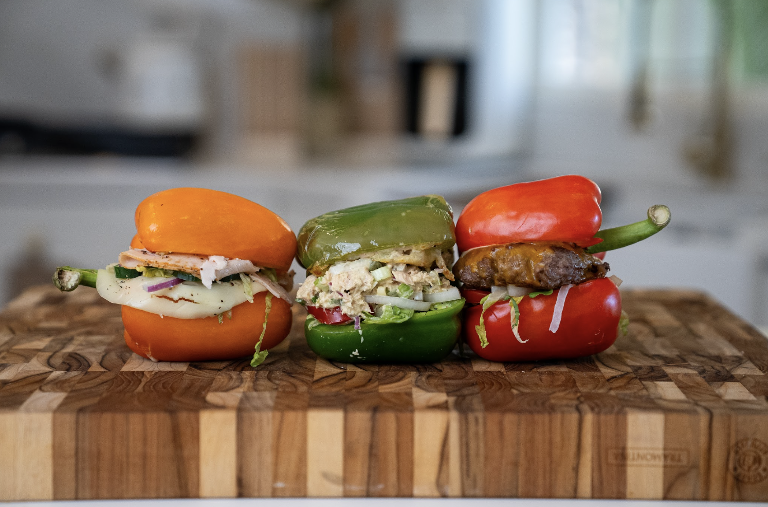 3 Easy Bell Pepper Sandwiches 