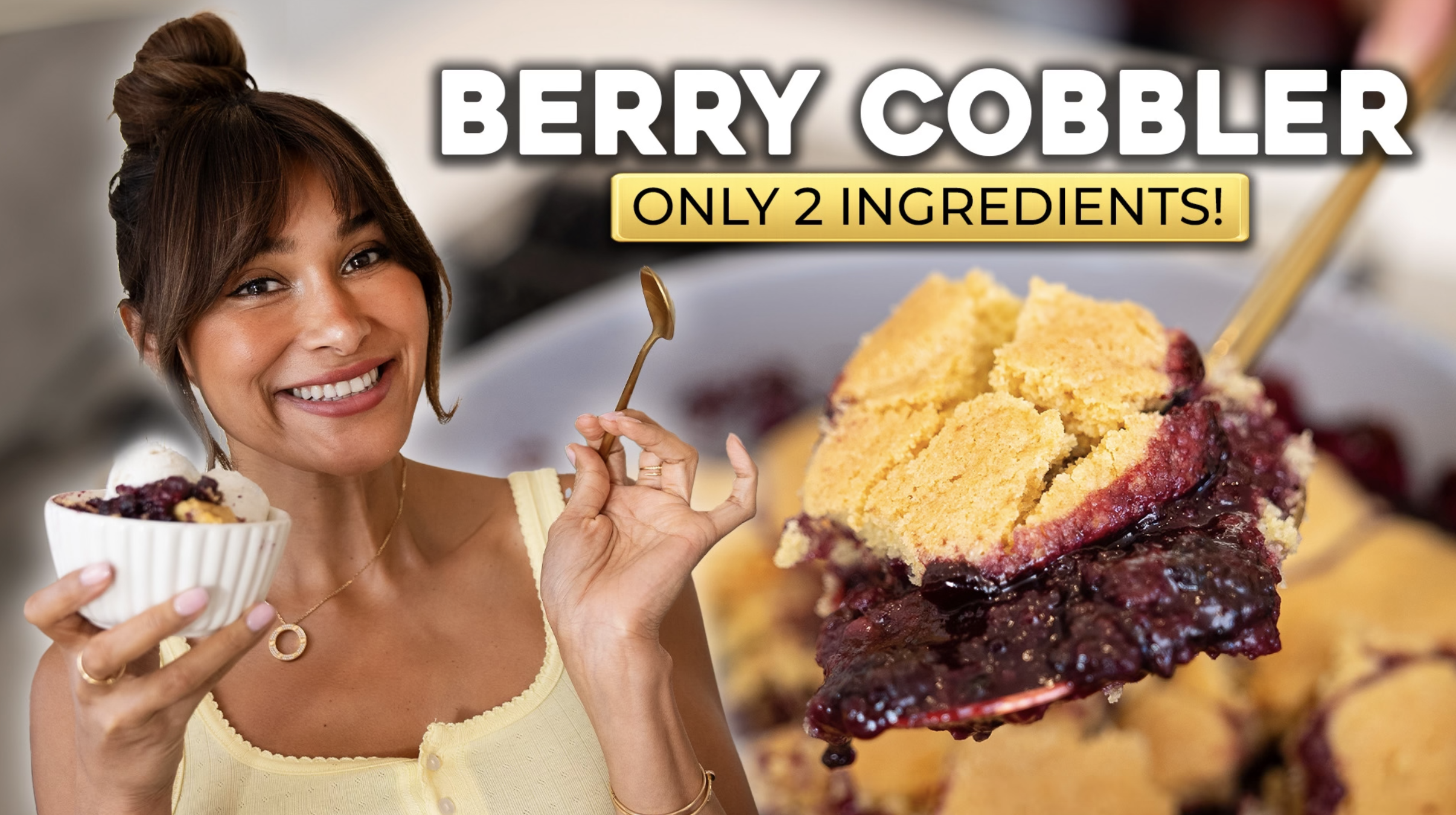 2 Ingredient Cobbler 