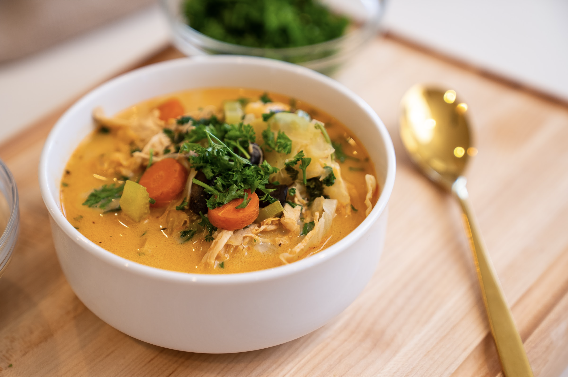 Creamy Cabbage Detox Soup