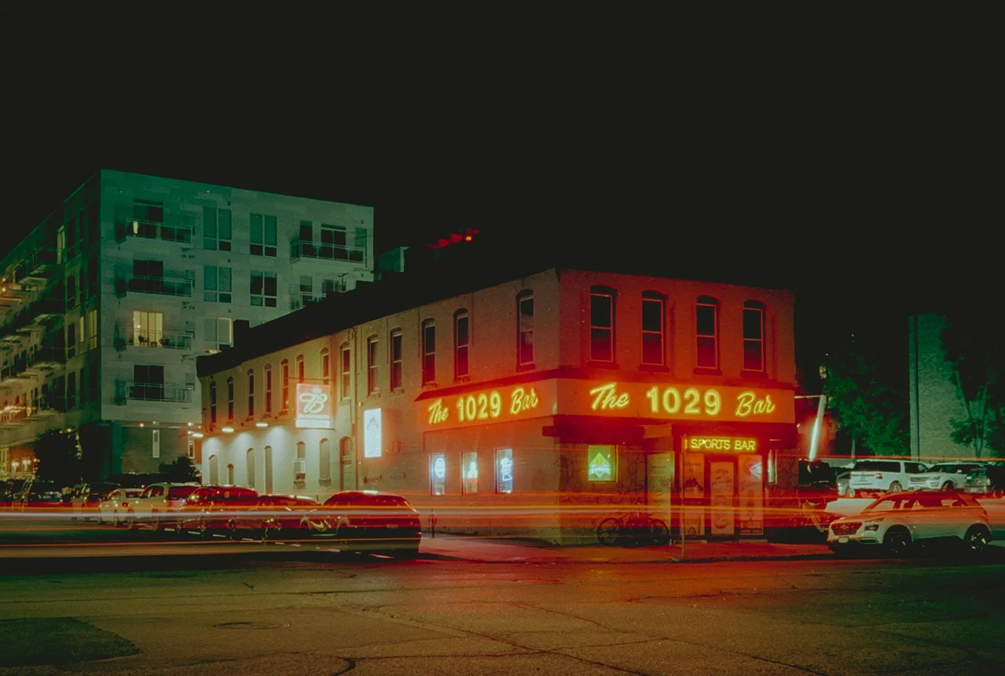 Northeast Minneapolis Dive Bars on 35mm Film: Night Photo Series