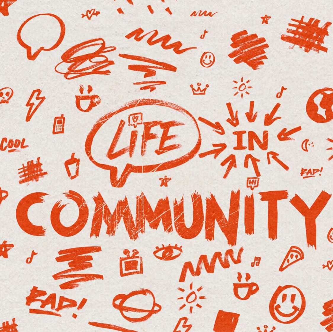 Week 2: Deep Friendships Build Strong Community
&bull;
Join us tomorrow from 5:30 to 7:30 as we continue in our new series &ldquo;Life in Community!&rdquo; 

Bring a Bible and a friend. Food provided!