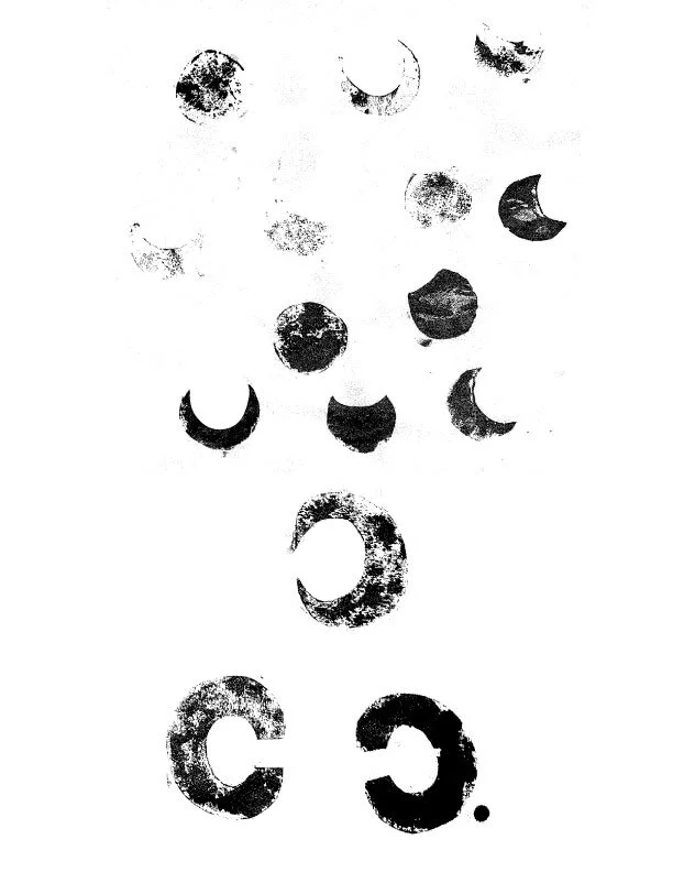 Logo Exploration with Ink and Stamps