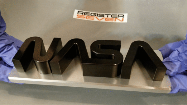 Black on Silver NASA Worm.gif
