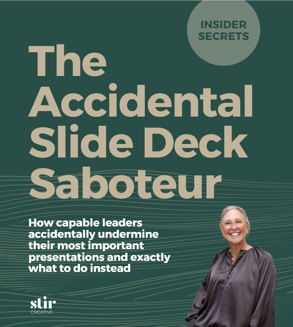 The Accidental Slide Deck Saboteur Playbook