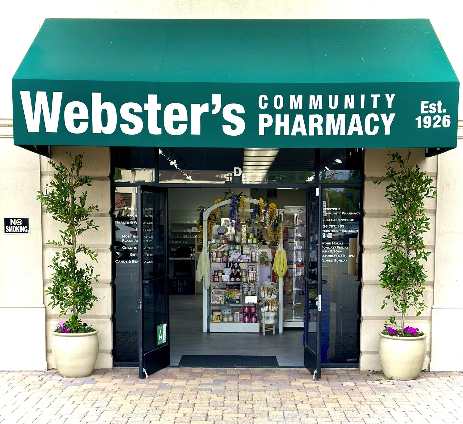 Webster’s Community Pharmacy | Support Local, Shop Now