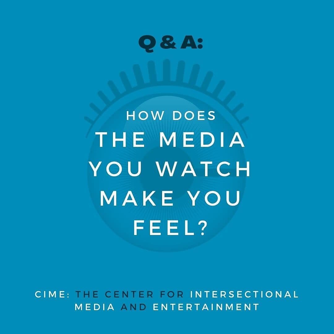 WHAT DO YOU SEE?👁 Film, TV and our other narrative arts emotionally impact us. Our CIME cofounder, Dr. Nicole Haggard @heydrnicole , always asks her Film, Media and Social Justice students to explore WHY the way our stories are told matters. We know