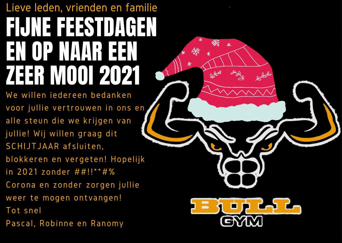 Fijne feestdagen en op naar een goed 2021 (niet zo moeilijk een beter jaar ervan maken)
MEMBERS U GOT MAIL!!