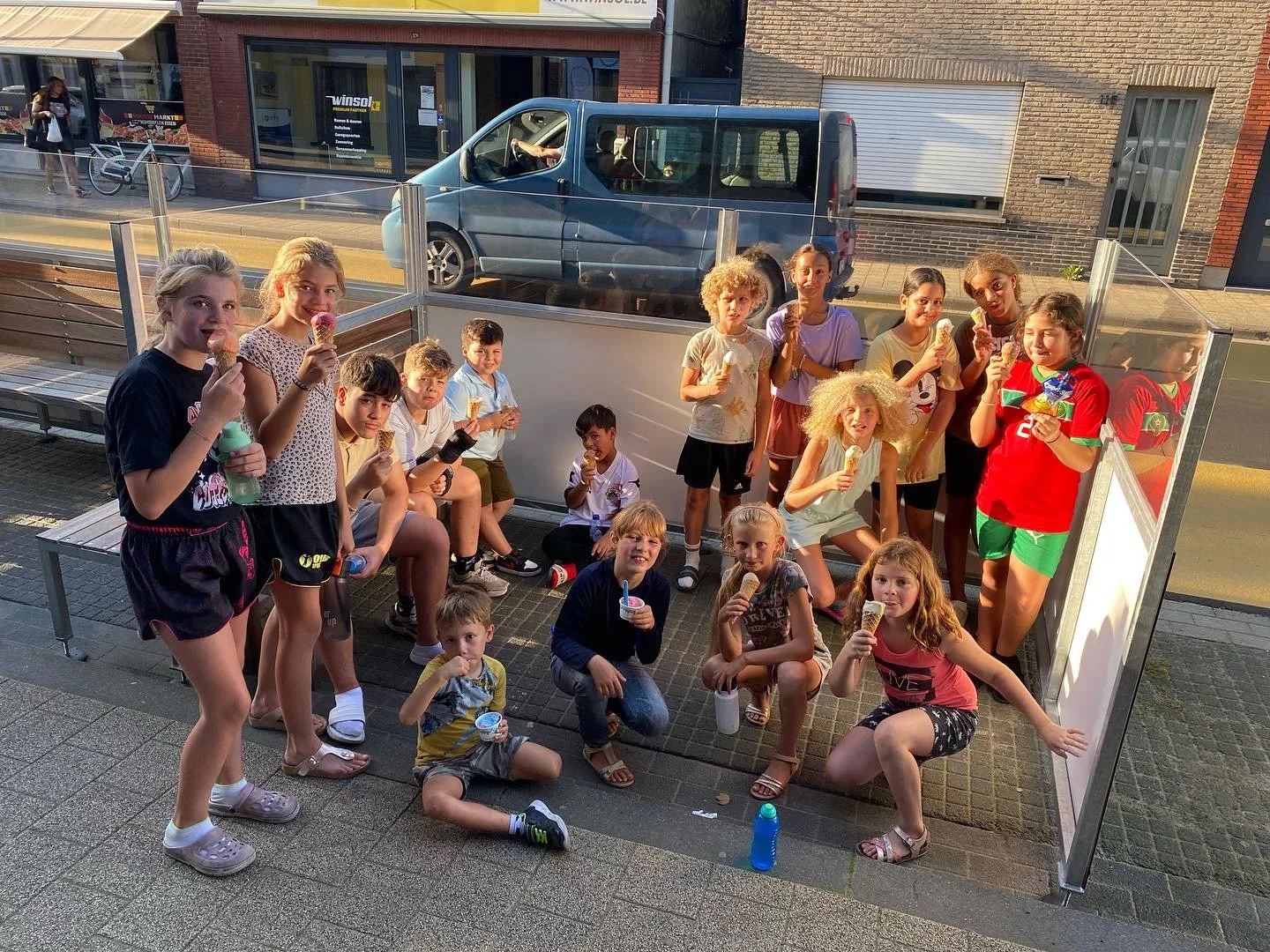 kids kickboksen traktatie ijsje
