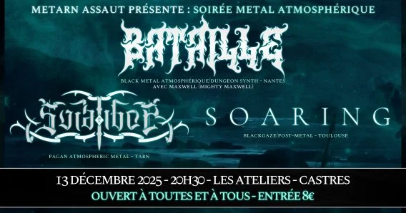 Soirée Métal Atmosphérique