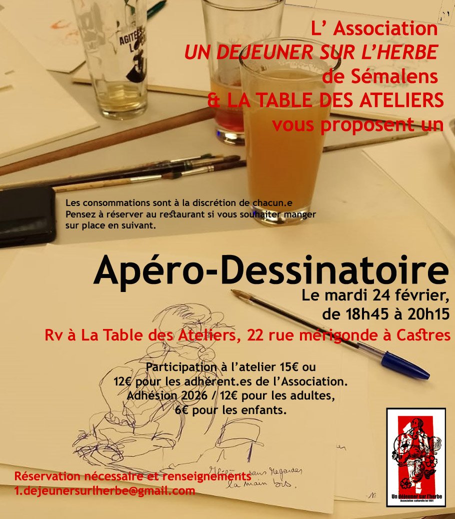 Apéro dessinatoire