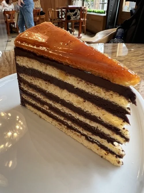 Budapest Food Guide Dobos Torte