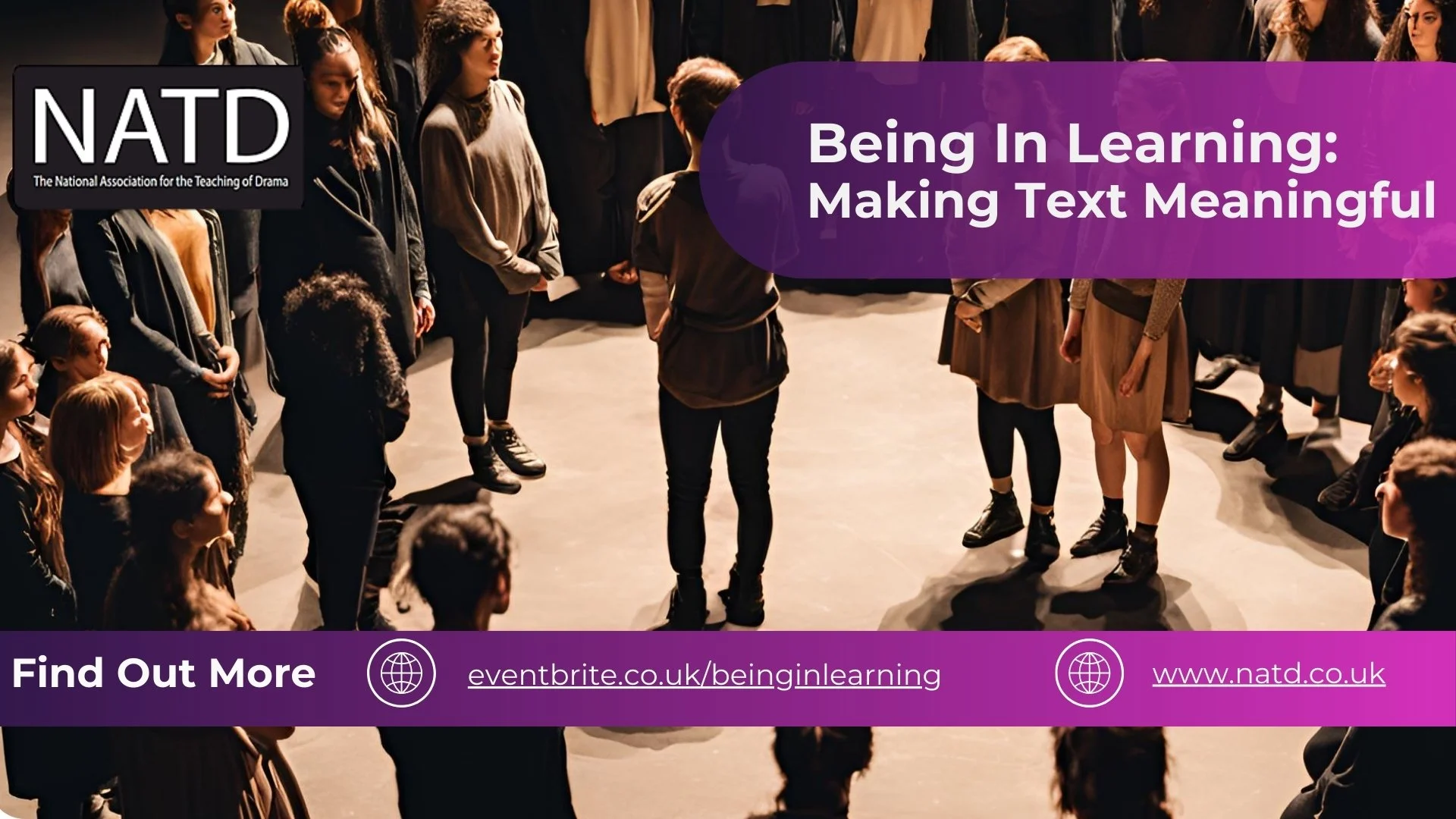 Natd Being in Learning: Making Text Meaningful — NATD.co.uk