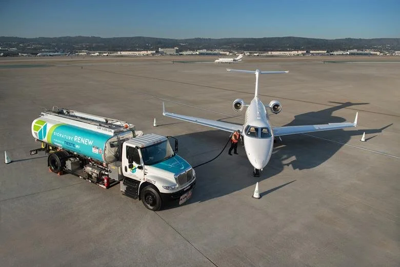 How business aviation is powering switch to sustainable fuels