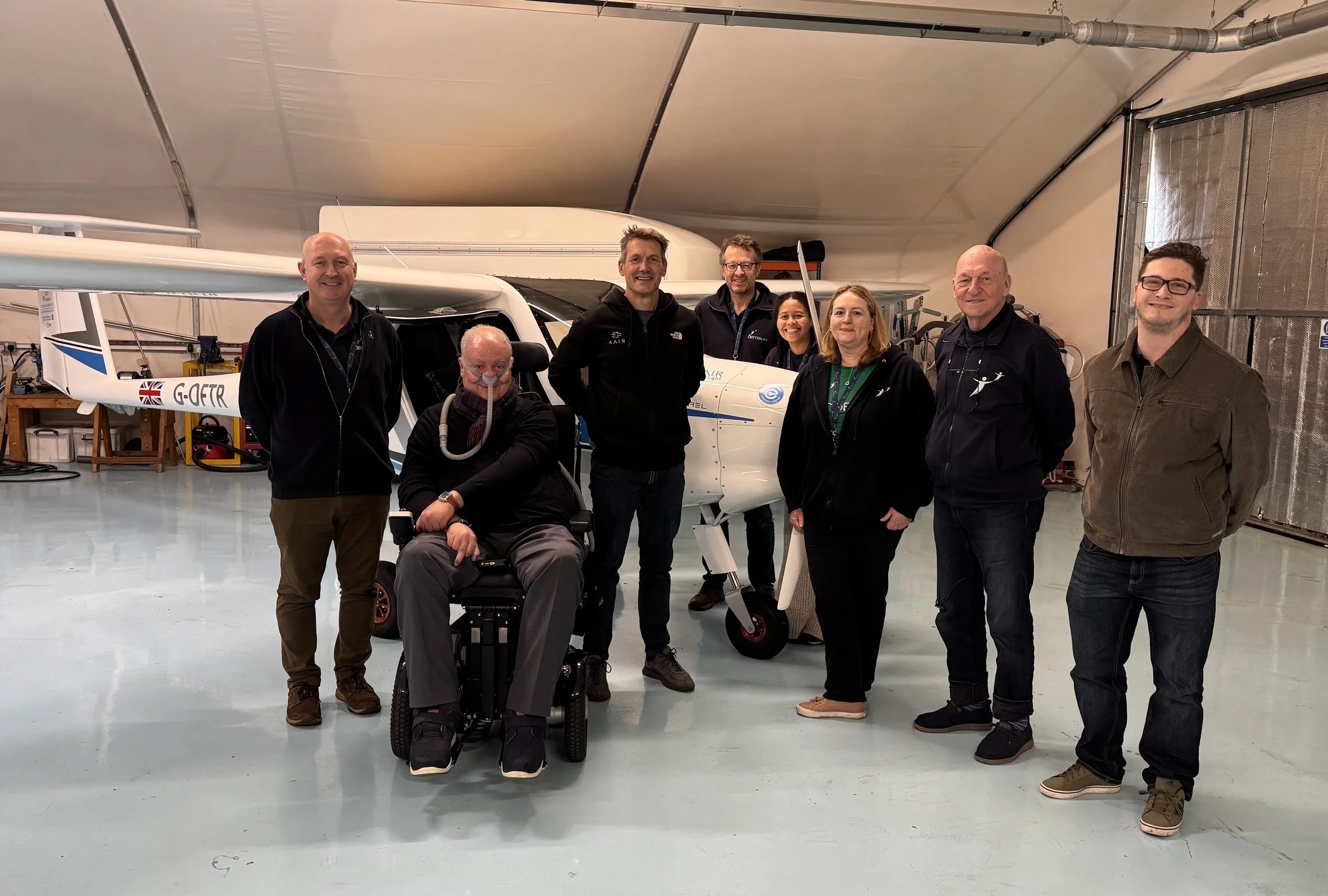 Electric flying experience to be opened up to people living with disabilities, as 4AIR partners with Aerobility&nbsp;