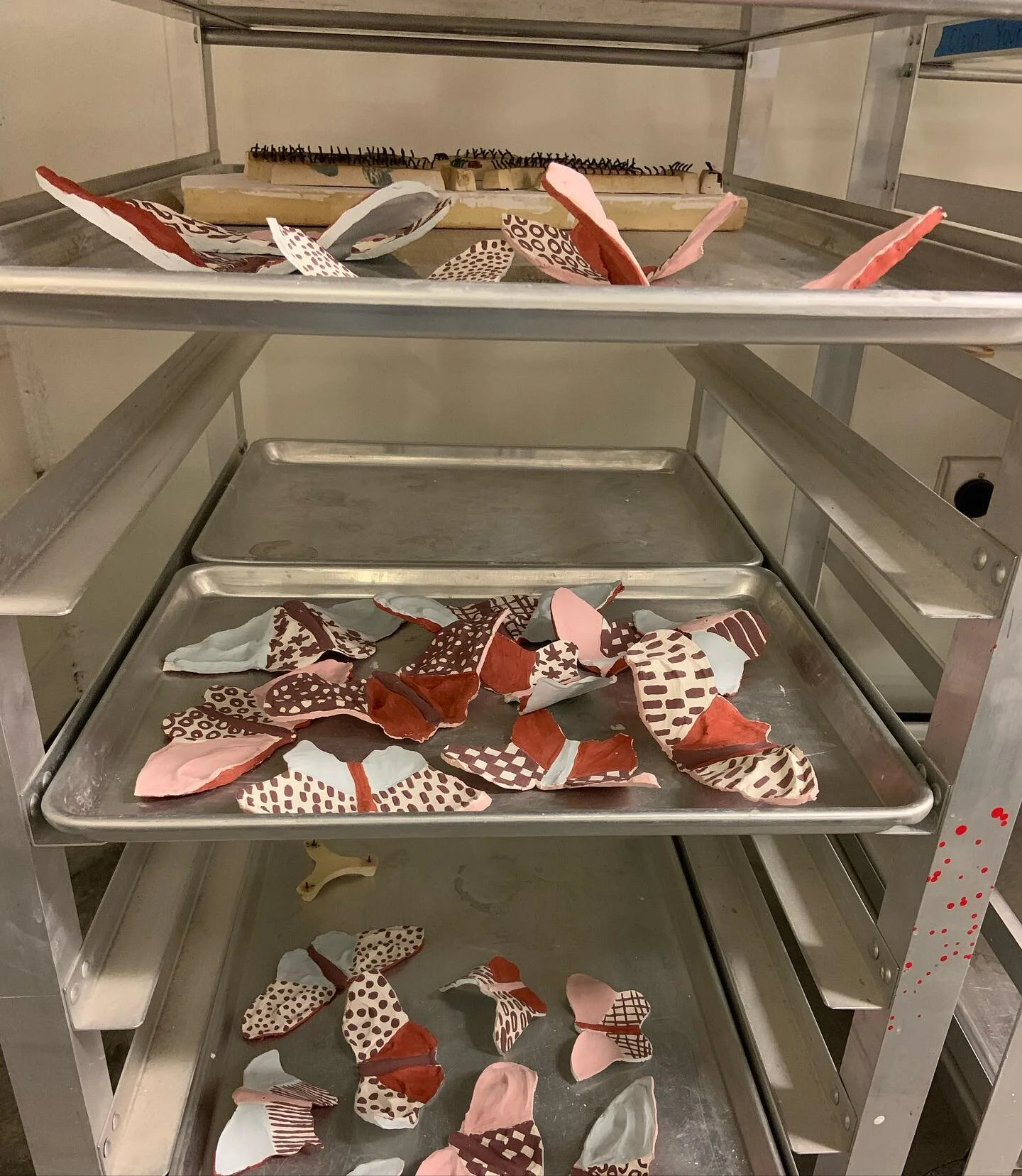 Process pictures from &ldquo;Exhale&rdquo; my final 3D project last semester