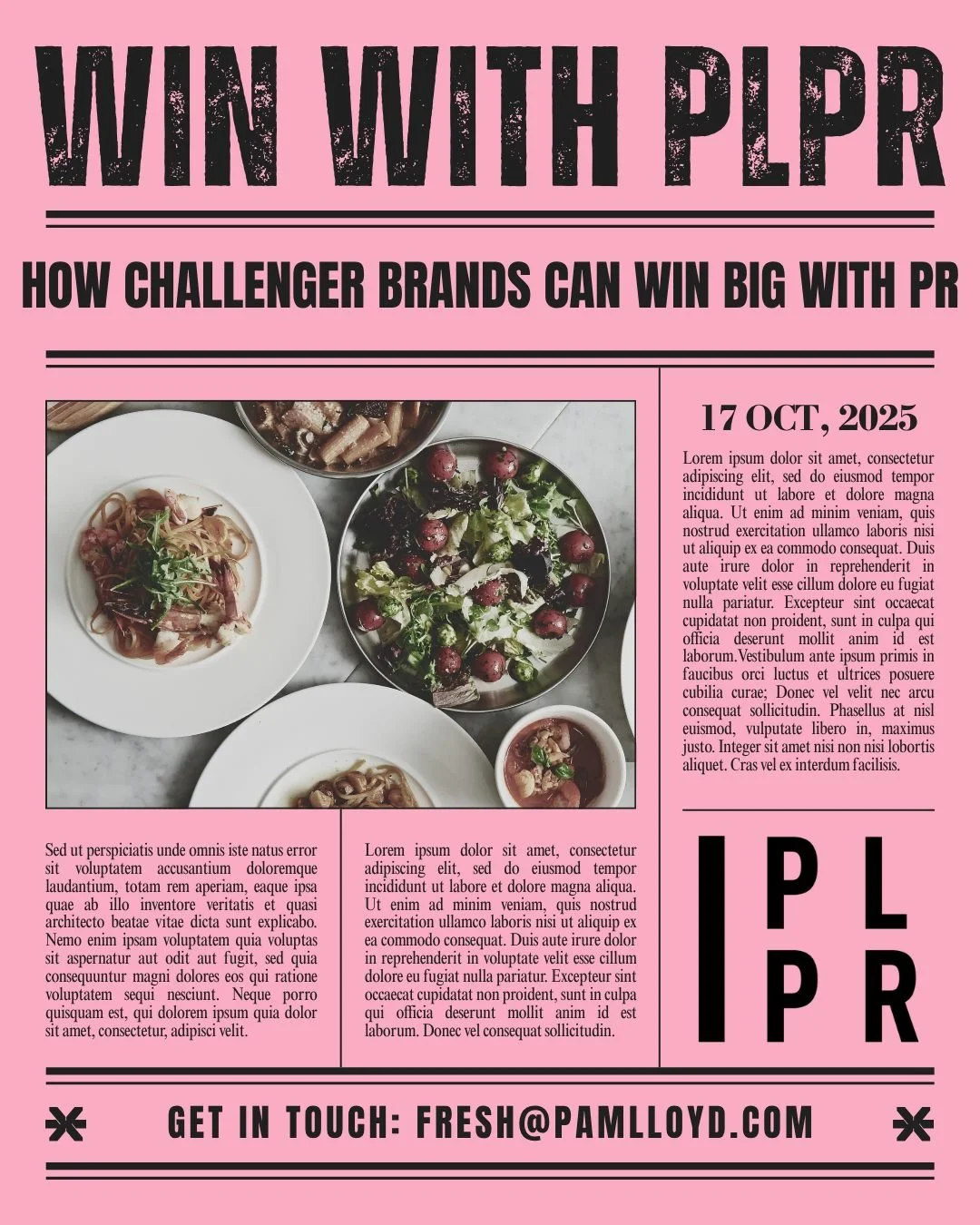 How Challenger Brands Can Win Big With PR 🏆

In food and drink, it&rsquo;s not always the giants with the deepest pockets who win. More often, it&rsquo;s the ambitious challengers - the brands shaking up categories, creating cult followings and turn