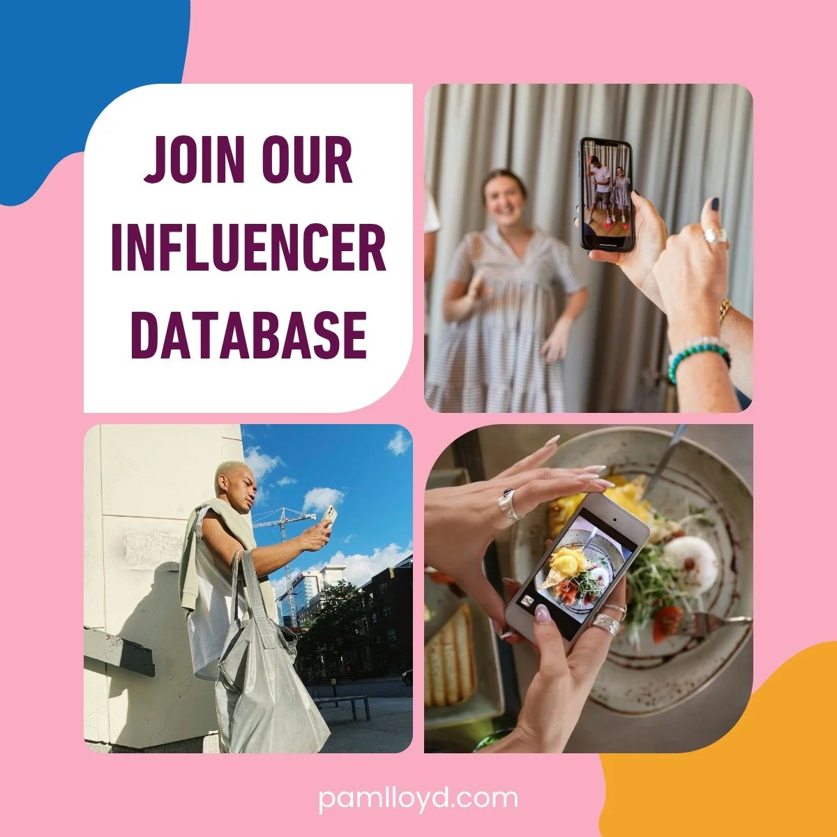 Are you a food, drink, hospitality, travel, or lifestyle influencer? 🧐

Join our Influencer Database! 🌟 You could work with wholesome local, regional, and national brands, receive exclusive event invitations, and have the opportunity to be an ambas