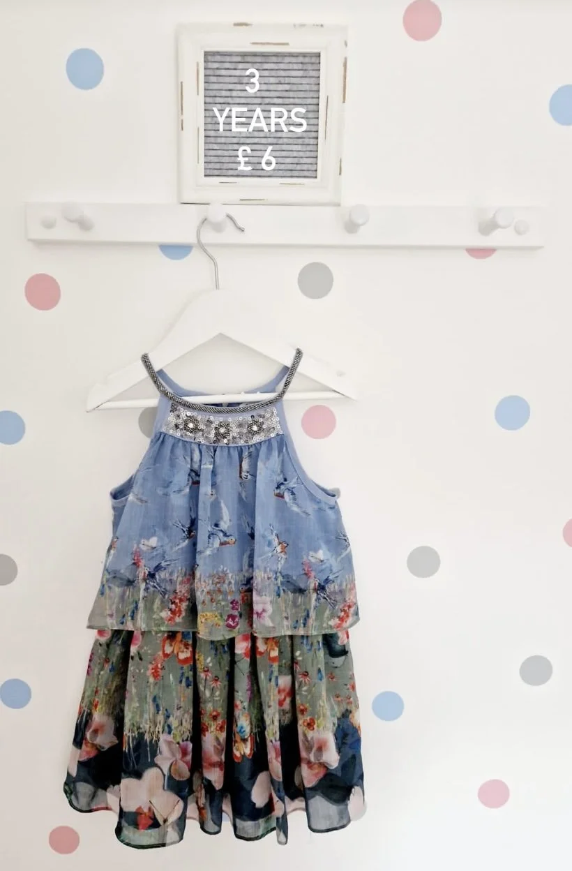 Next Bird & Floral Print Dress