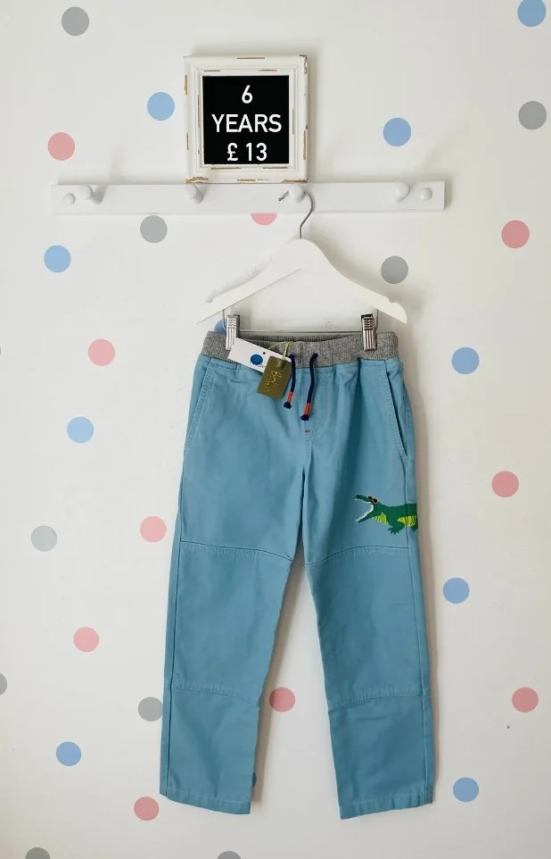 Boden Light Blue Trousers