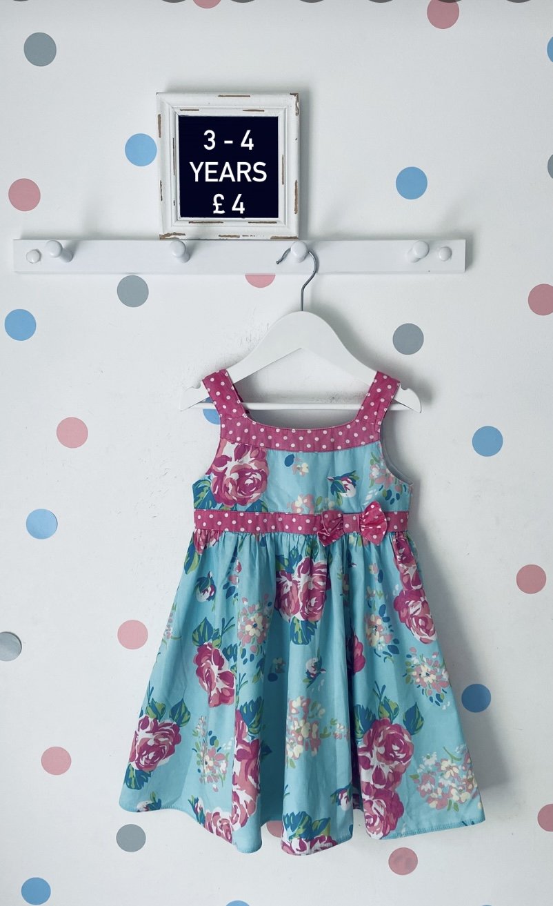 F&F Floral & Polka Dot Dress