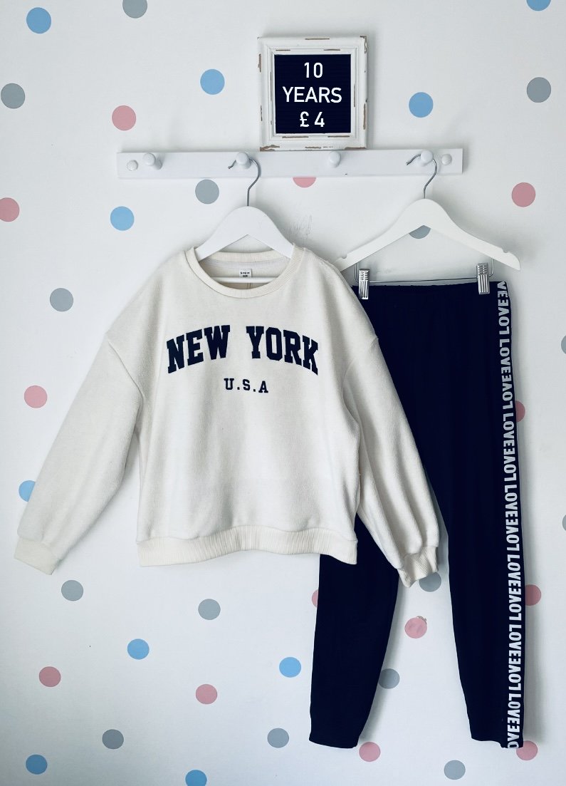 Shein Sweatshirt & Leggings Set
