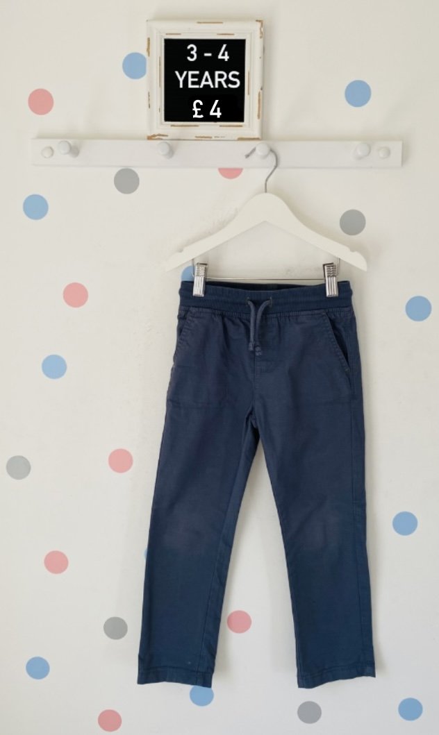 M&S Petrol Blue Trousers