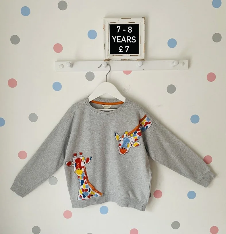 Monsoon Giraffe Motif Sweatshirt