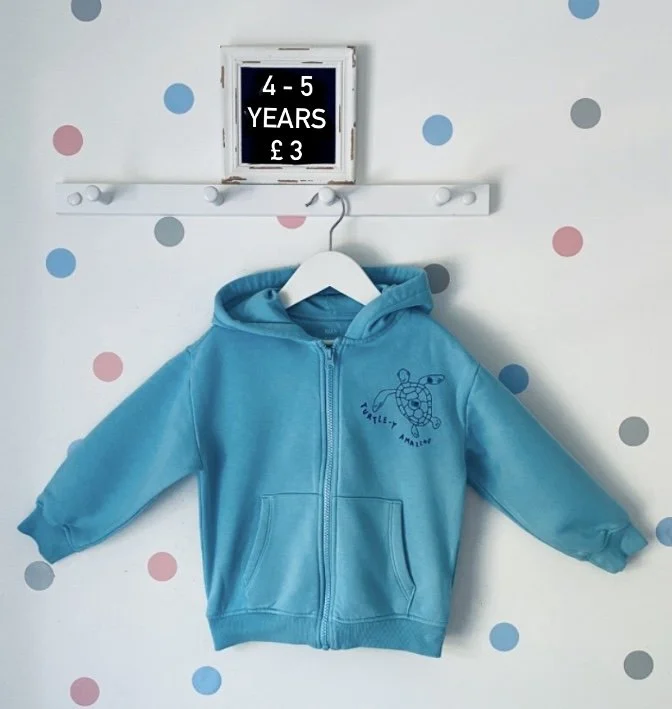 M&S Light Blue Hoodie