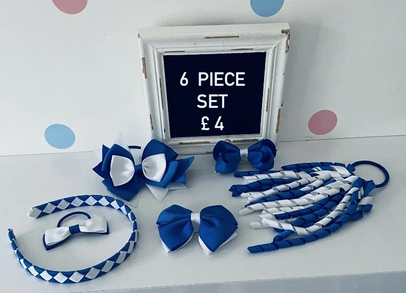 Unranded 6 Piece Hair Accessories