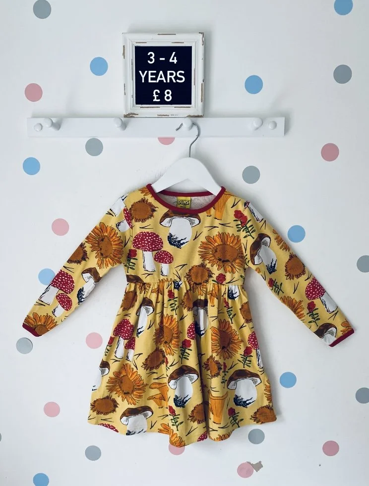 Duns Mushroom Print Dress