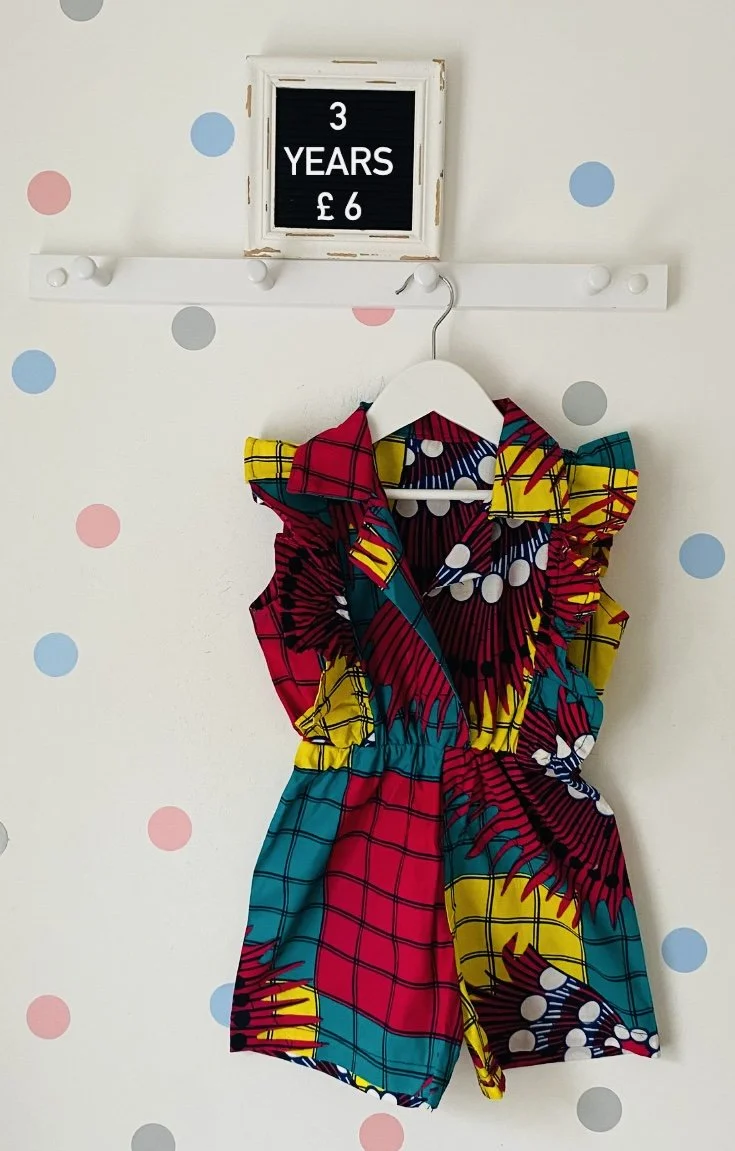 Handmade Bright Playsuit