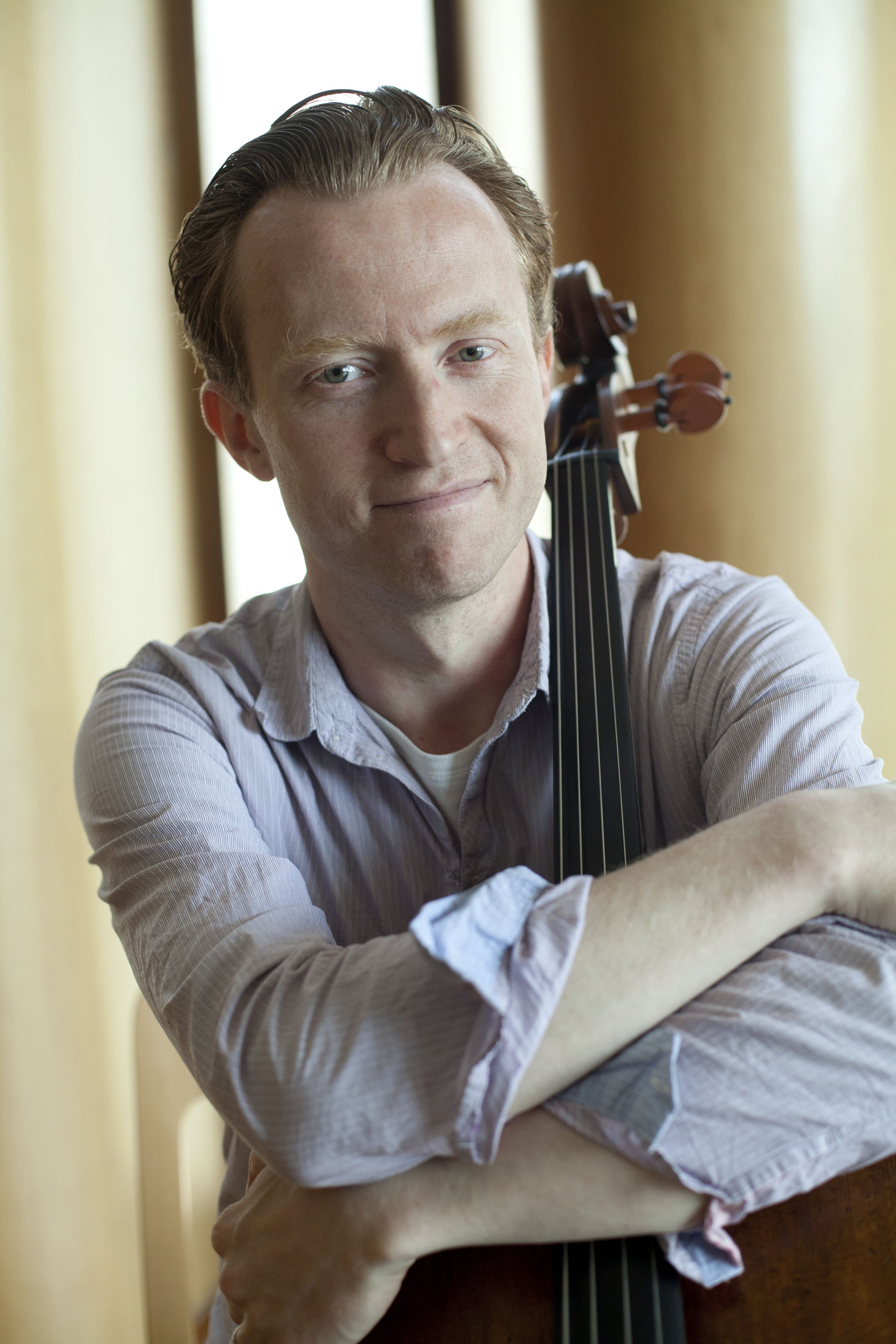 Cellist Ernst Simon Glaser. Photo: Lina Ikse