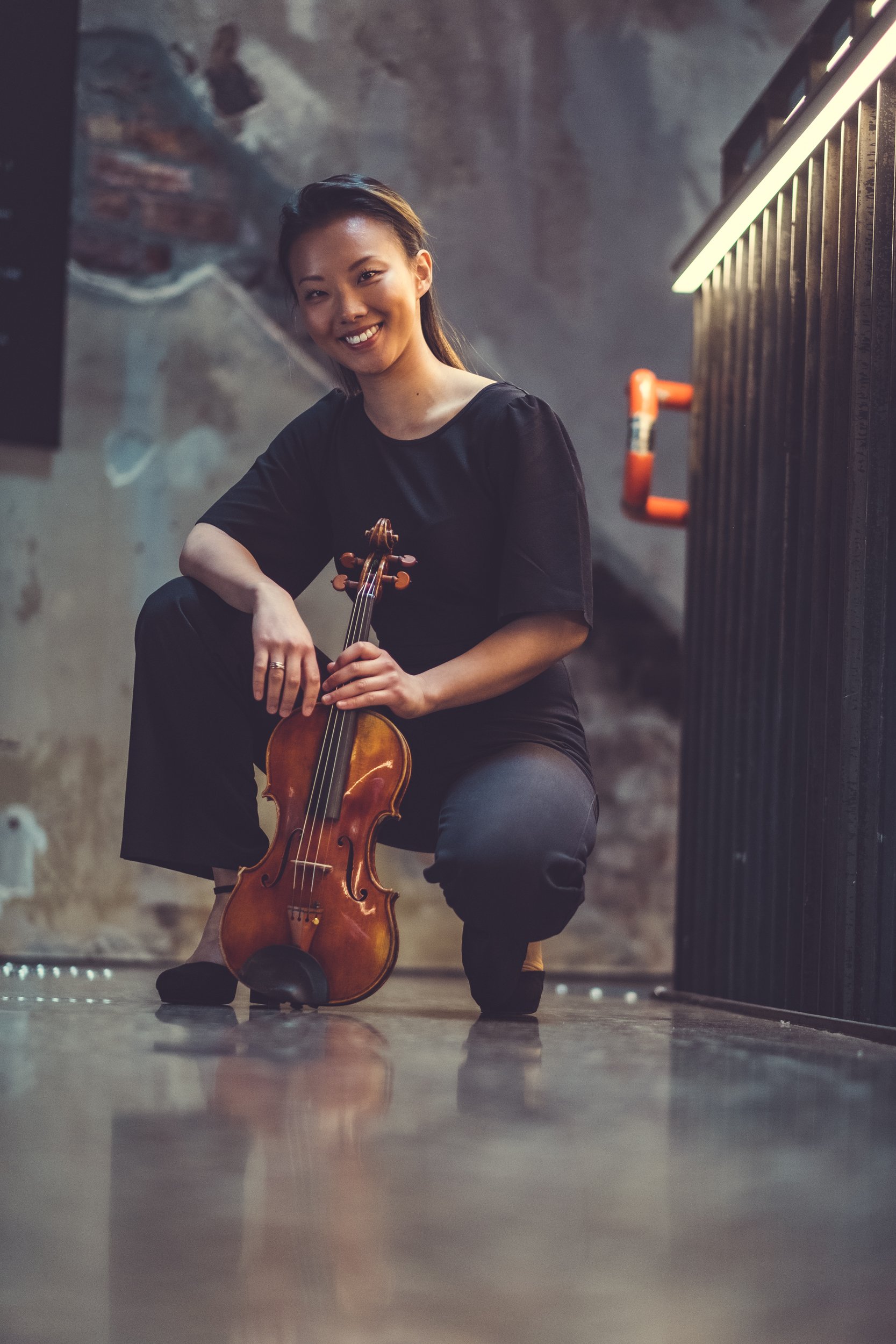 Violinist Sara Chen. Photo: Bård Gundersen (Copy)