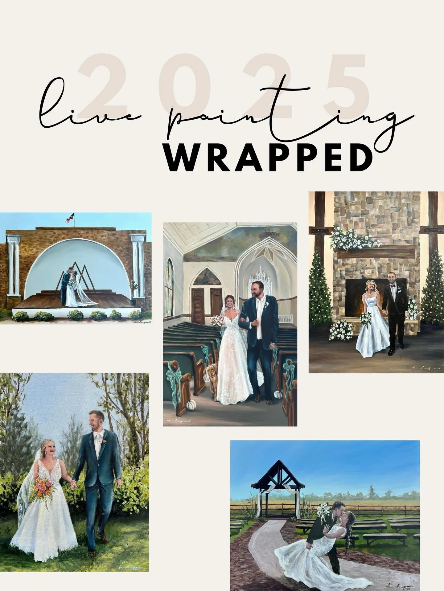 The best year and I am SO THANKFUL!! This is only the beginning folks🤩 

Thank you Lord. 

#livepainter #liveeventartist #nebraskaweddingpainter