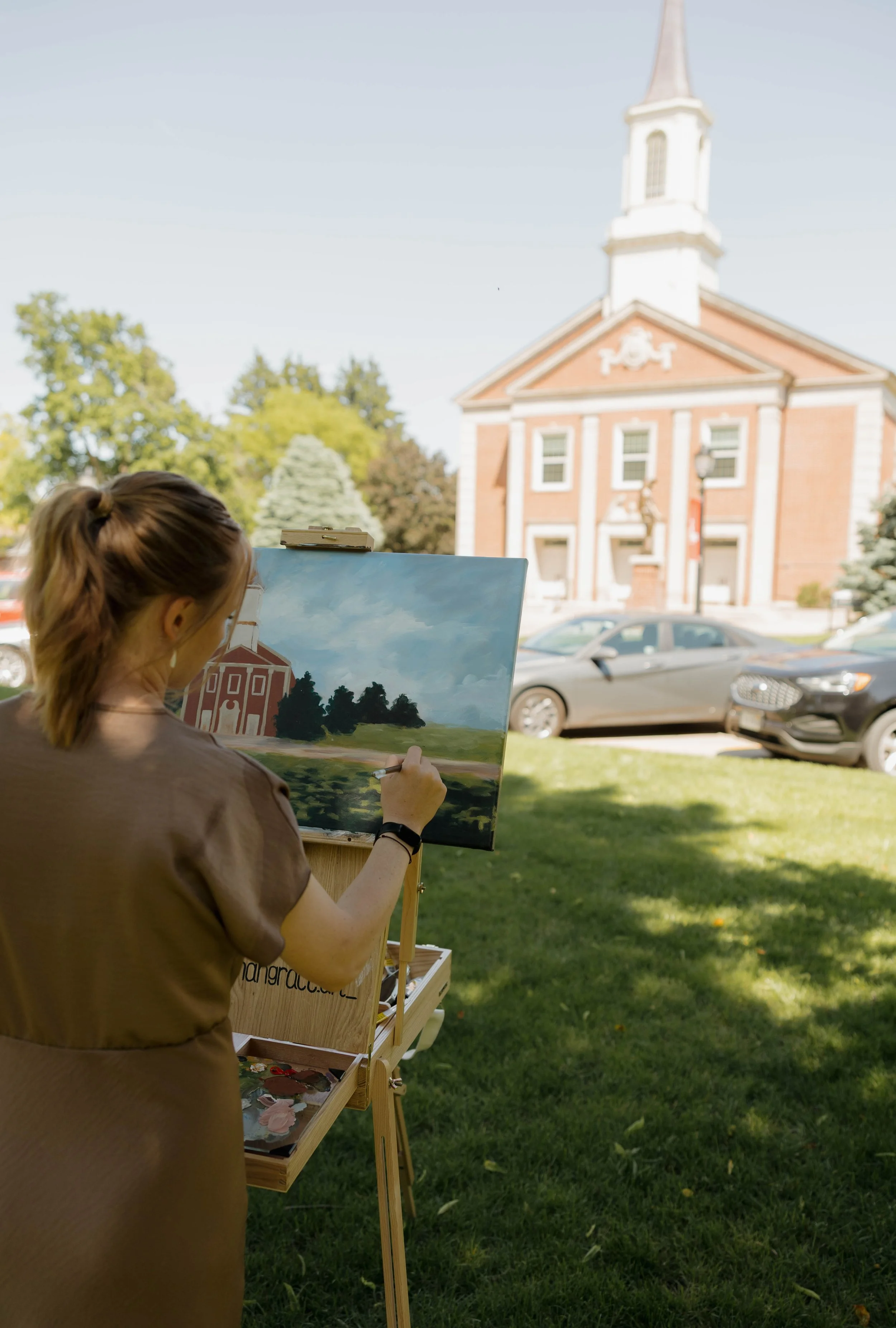 List of Talented Live Wedding Painters Located in the Midwest!