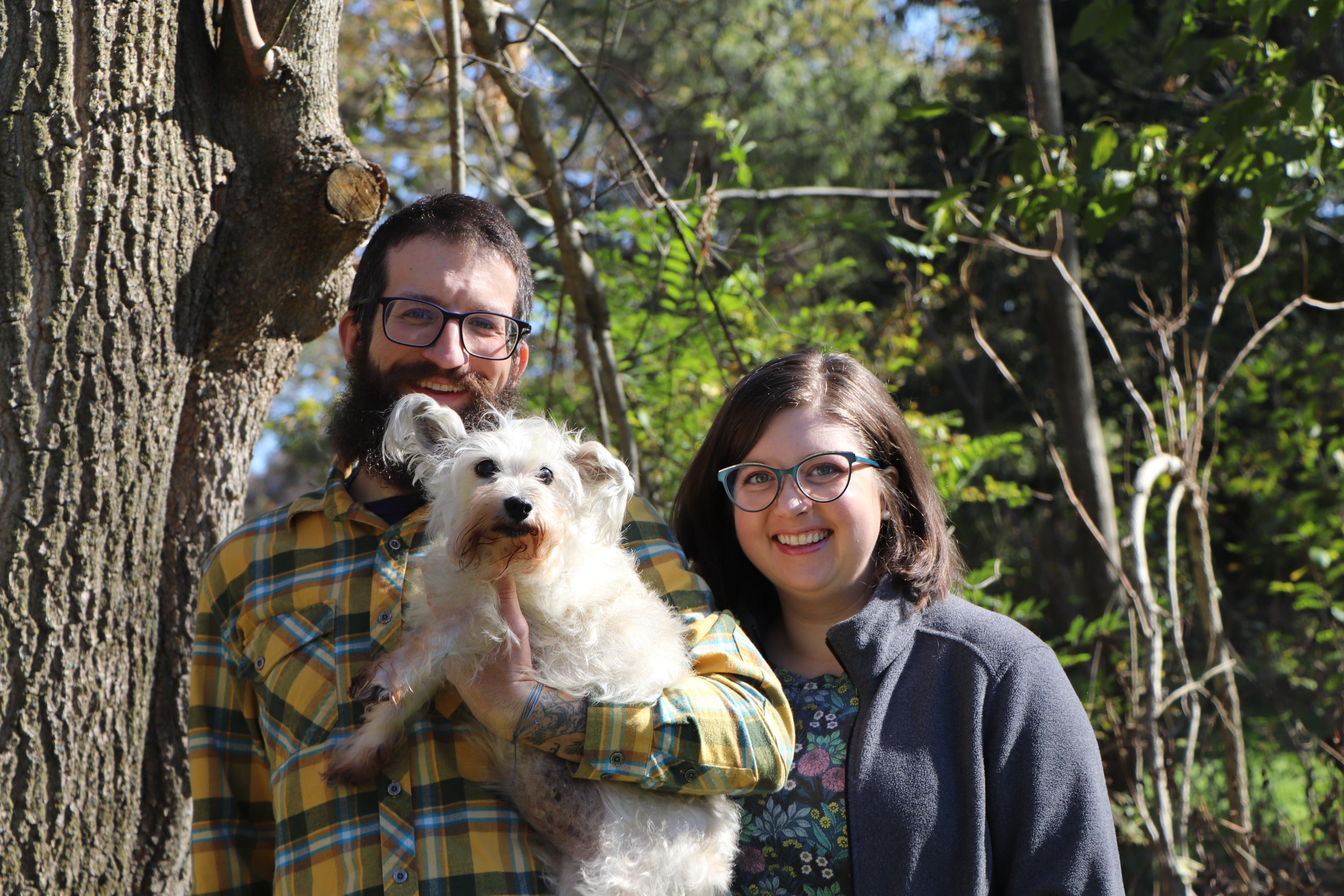 Tom, Becca, & Pepper