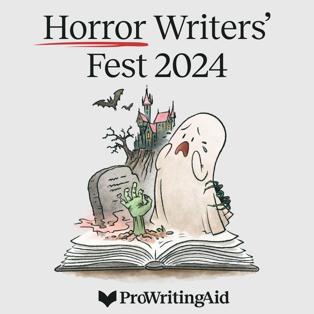 Join me next Tuesday, October 29, at 10 AM ET for The Moment It All Goes Wrong: Crafting Your Inciting Incident, part of ProWritingAid's Horror Writers' Fest! We'll review the key elements of an inciting incident, how to create (and escalate) tension