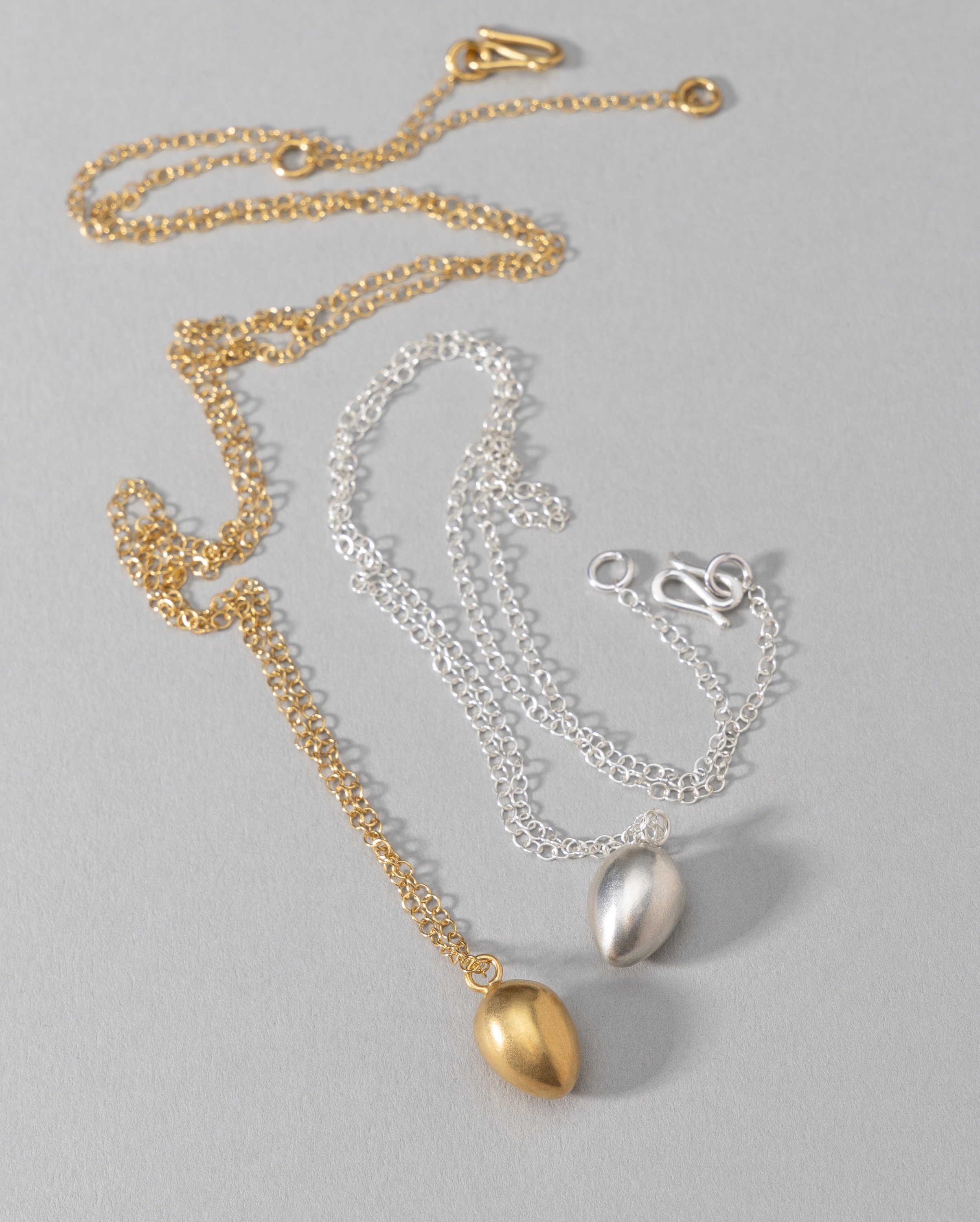 Gold Egg Pendant