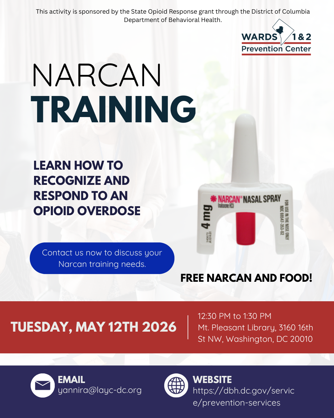 LAYC/DCPC Narcan Training 