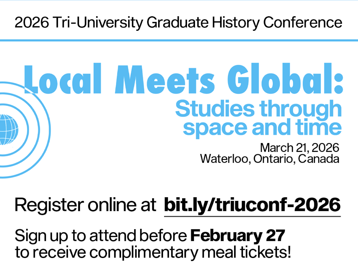 Tri-U History Graduate History Conference 2026