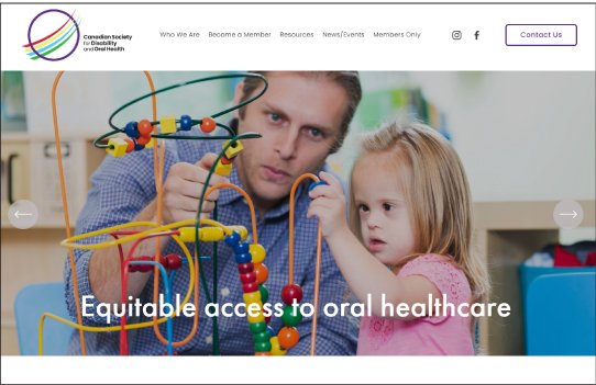 The Canadian Society for Disability and Oral Health