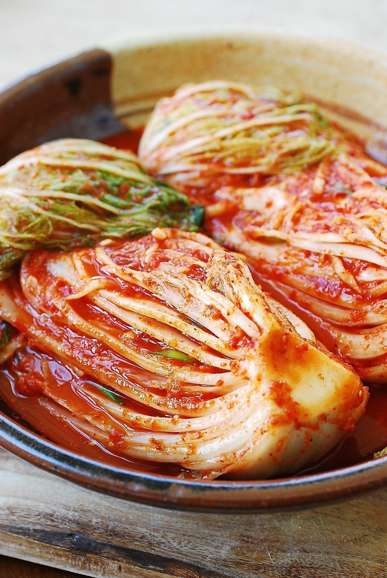 Baechu (cabbage-choux) Kimchi