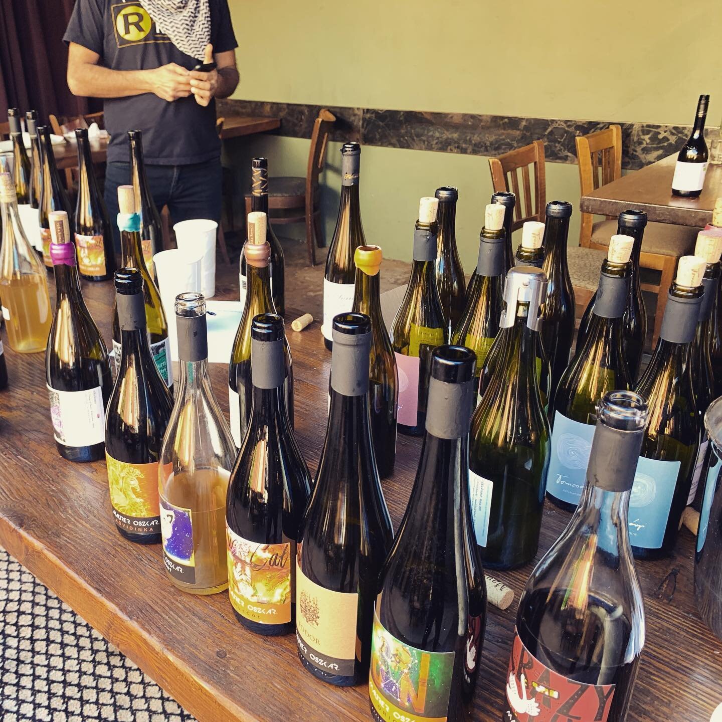 We do a lot of hard work tasting new and exciting wines - especially from far flung places trying to make stuff with minimal intervention. Keep an eye out here and on our newsletter (link in bio) for some upcoming news on a wine club! #hungarianwine 