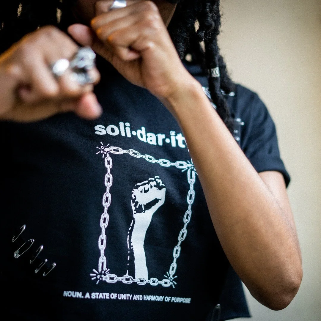 SOLI•DAR•ITY 🥀 Thanks to your support, we were able to raise $1208.17 for both the "AR Freedom Fund" and "Bail Project" in NWA, which will be used to prevent unjust incarceration and combat racial and economic disparit